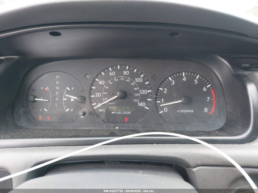 2001 Toyota Camry Le VIN: JT2BG22K410601288 Lot: 43327752