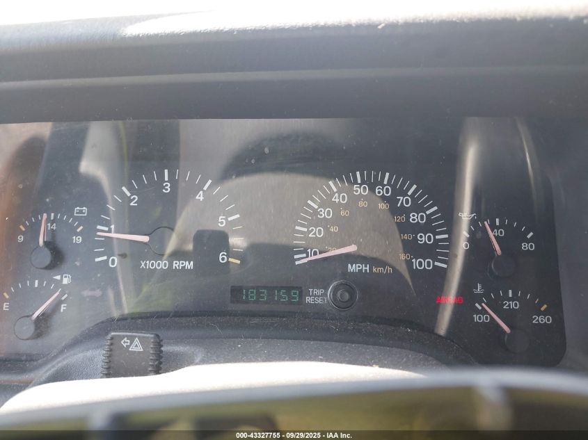 2001 Jeep Cherokee Sport VIN: 1J4FF48S11L579788 Lot: 43327755