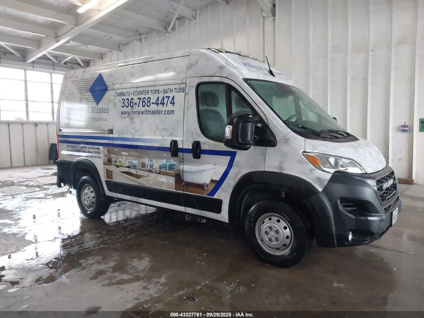 2023 Ram Promaster 2500 High Roof 136 Wb VIN: 3C6LRVCGXPE522958 Lot: 43327761