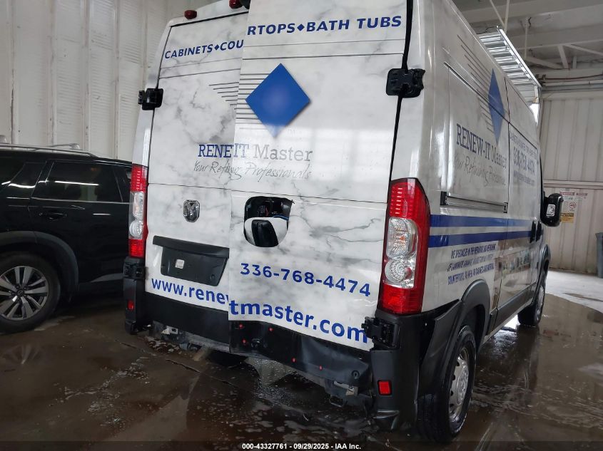 2023 Ram Promaster 2500 High Roof 136 Wb VIN: 3C6LRVCGXPE522958 Lot: 43327761