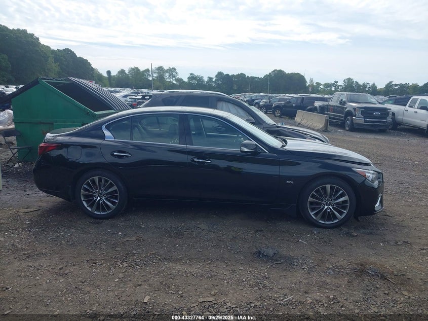 2018 INFINITI Q50 3.0T LUXE - JN1EV7AR3JM610114
