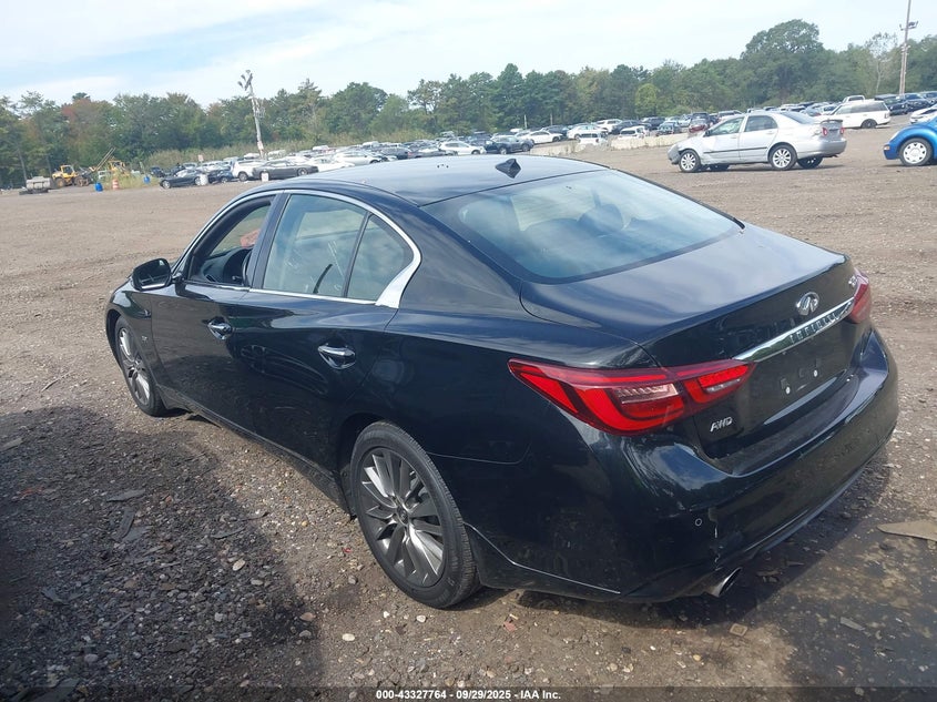 2018 INFINITI Q50 3.0T LUXE - JN1EV7AR3JM610114