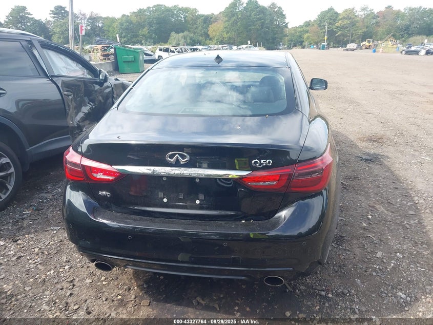 2018 INFINITI Q50 3.0T LUXE - JN1EV7AR3JM610114