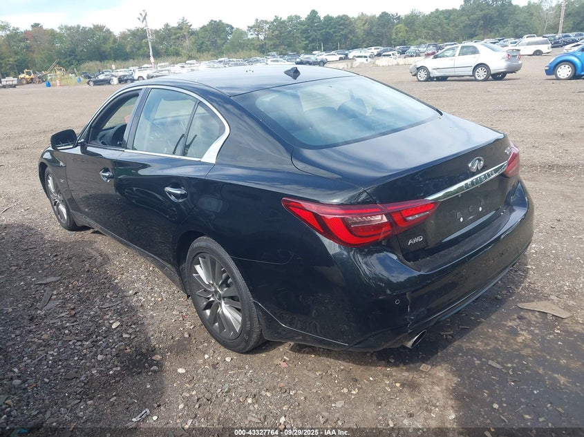 2018 INFINITI Q50 3.0T LUXE - JN1EV7AR3JM610114