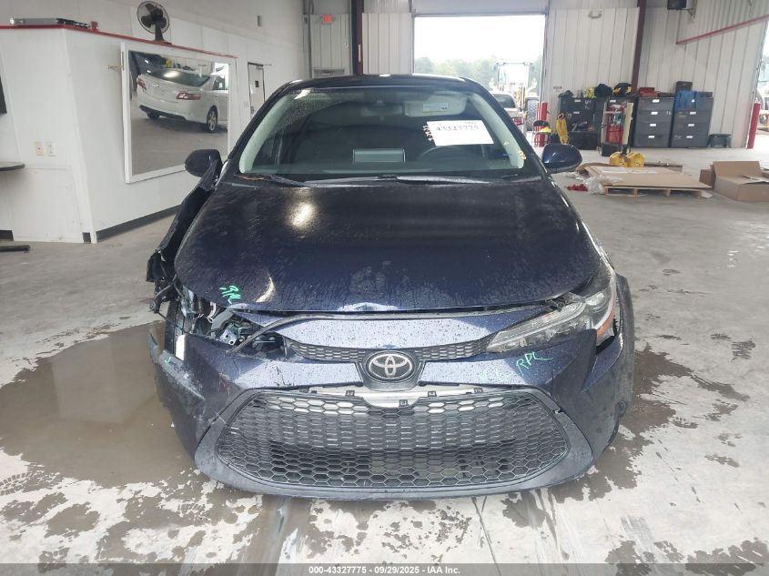 2021 Toyota Corolla Le VIN: JTDEPMAE4MJ172860 Lot: 43327775