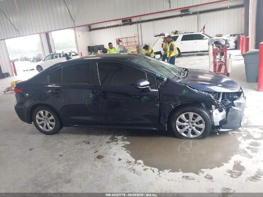 2021 Toyota Corolla Le VIN: JTDEPMAE4MJ172860 Lot: 43327775