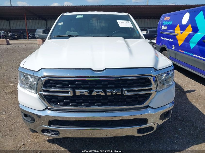 2023 Ram 1500 Big Horn 4X4 6'4 Box VIN: 1C6SRFBT1PN535433 Lot: 43327790