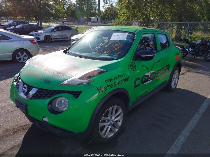2016 Nissan Juke Nismo/S/Sl/Sv VIN: JN8AF5MR6GT609650 Lot: 43327806