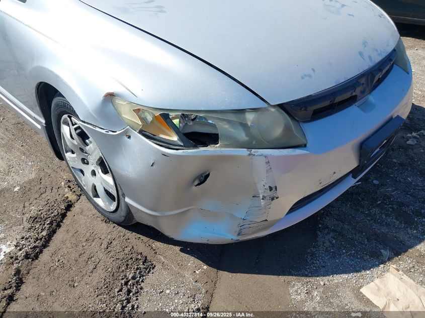 2009 Honda Civic Lx VIN: 2HGFA16549H307455 Lot: 43327814