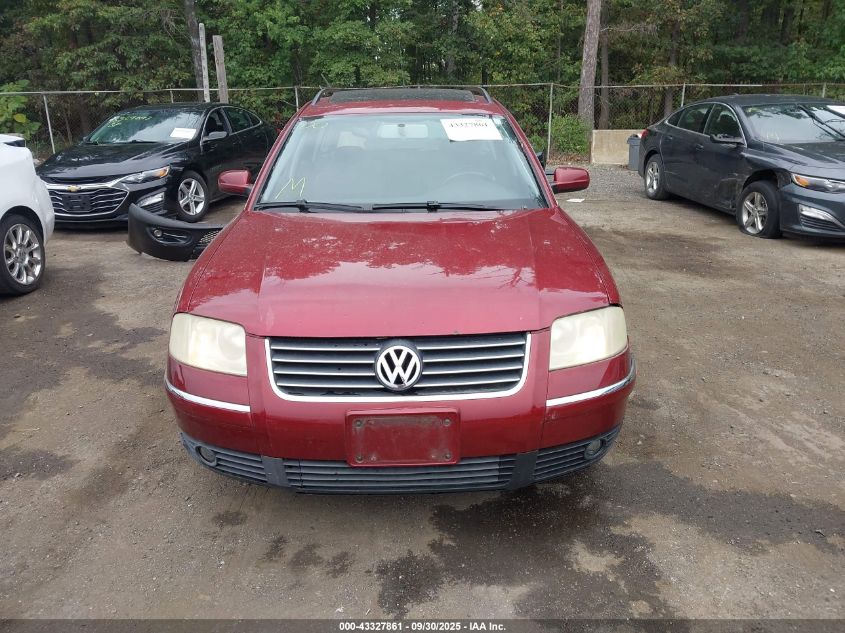 2002 Volkswagen Passat Gls VIN: WVWVD63B22E402683 Lot: 43327861