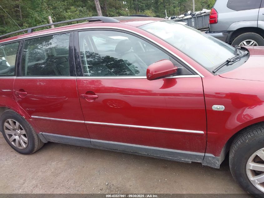 2002 Volkswagen Passat Gls VIN: WVWVD63B22E402683 Lot: 43327861