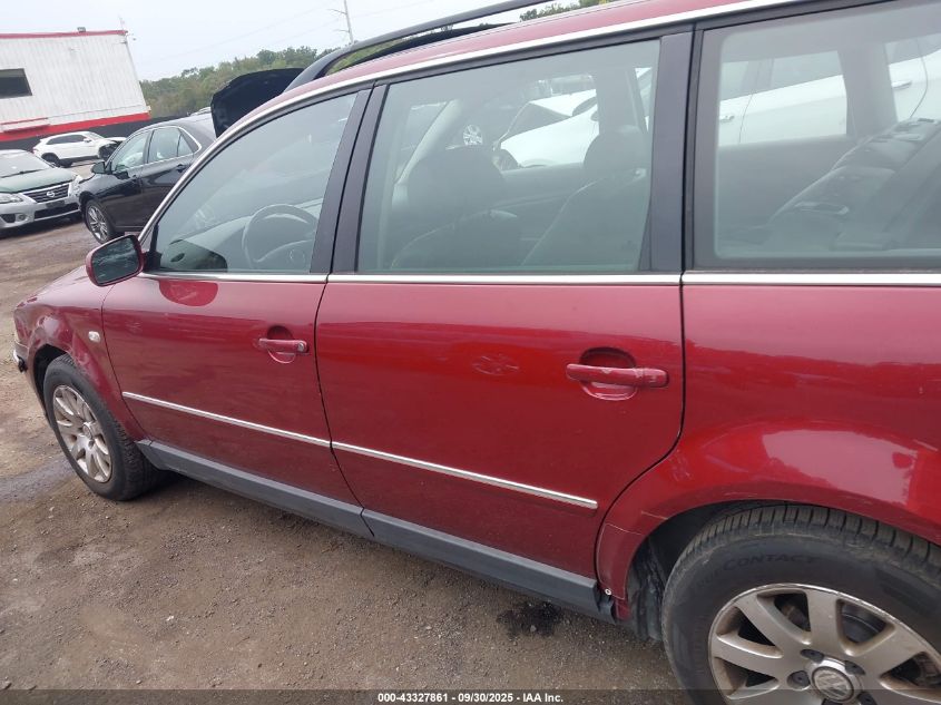 2002 Volkswagen Passat Gls VIN: WVWVD63B22E402683 Lot: 43327861