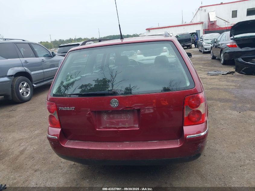 2002 Volkswagen Passat Gls VIN: WVWVD63B22E402683 Lot: 43327861