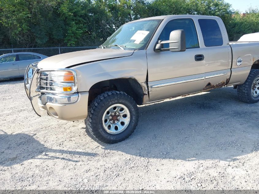 2005 GMC Sierra 1500 Sle VIN: 2GTEK19B951323646 Lot: 43327866