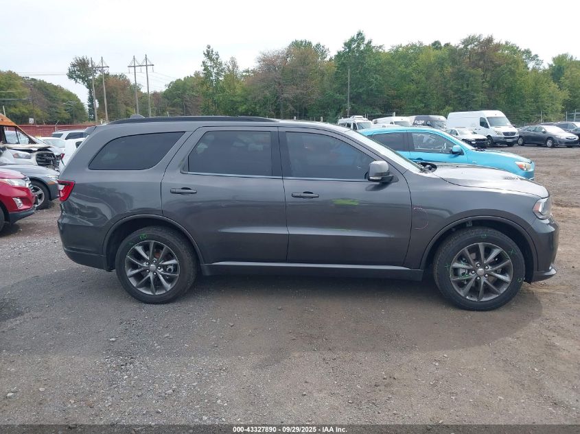 2018 Dodge Durango Gt Awd VIN: 1C4RDJDG8JC445398 Lot: 43327890