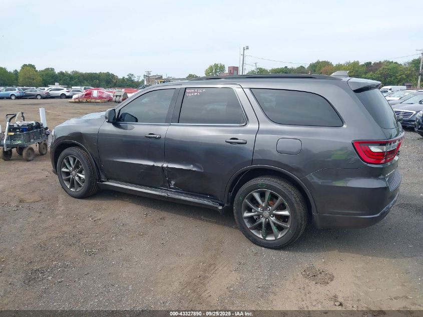 2018 Dodge Durango Gt Awd VIN: 1C4RDJDG8JC445398 Lot: 43327890