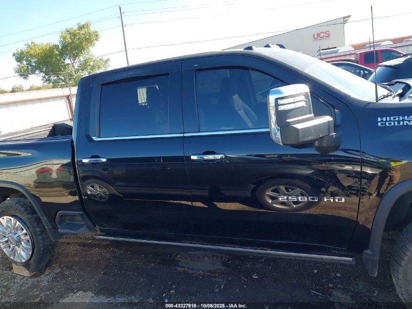 2022 Chevrolet Silverado 2500Hd 4Wd Standard Bed High Country VIN: 2GC4YREY7N1210314 Lot: 43327916