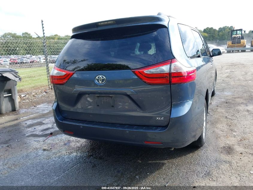 2017 Toyota Sienna Xle 8 Passenger VIN: 5TDYZ3DC3HS858294 Lot: 43327937