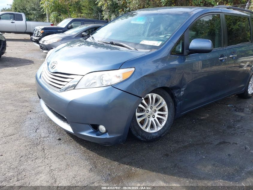 2017 Toyota Sienna Xle 8 Passenger VIN: 5TDYZ3DC3HS858294 Lot: 43327937