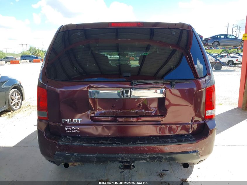 2011 Honda Pilot Lx VIN: 5FNYF3H23BB036620 Lot: 43327945
