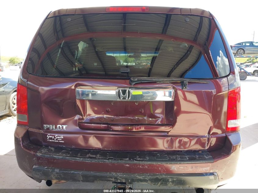 2011 Honda Pilot Lx VIN: 5FNYF3H23BB036620 Lot: 43327945