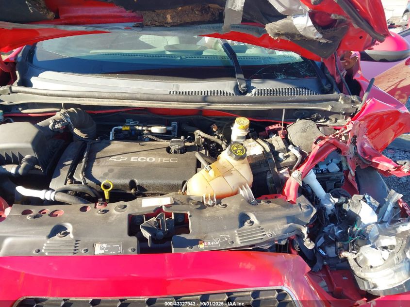 2016 Chevrolet Sonic Ls Auto VIN: 01G1JA5SG1G412829 Lot: 43327943