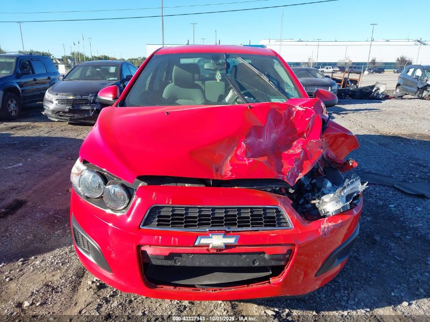 2016 Chevrolet Sonic Ls Auto VIN: 01G1JA5SG1G412829 Lot: 43327943