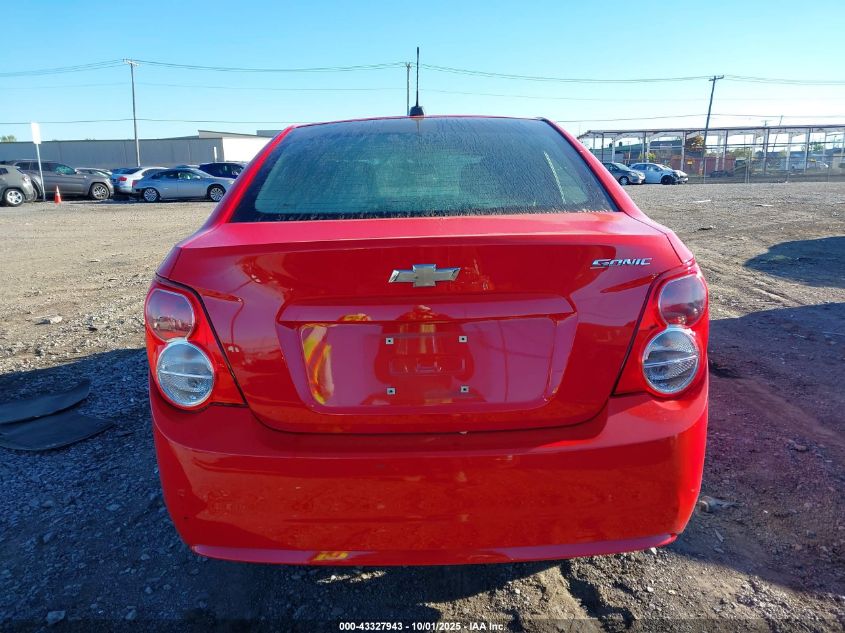 2016 Chevrolet Sonic Ls Auto VIN: 01G1JA5SG1G412829 Lot: 43327943