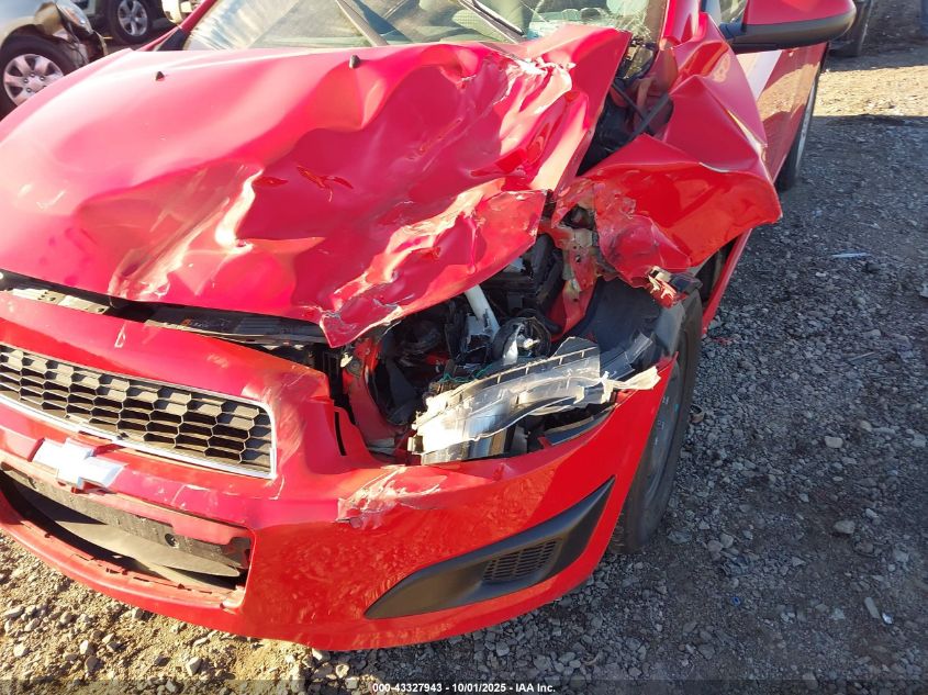 2016 Chevrolet Sonic Ls Auto VIN: 01G1JA5SG1G412829 Lot: 43327943