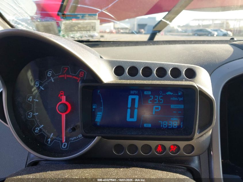 2016 Chevrolet Sonic Ls Auto VIN: 01G1JA5SG1G412829 Lot: 43327943