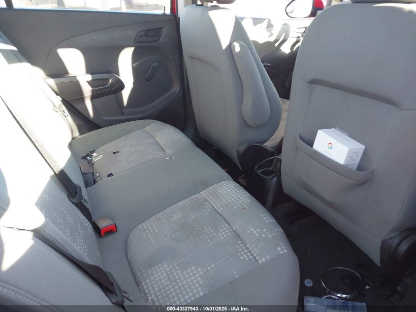 2016 Chevrolet Sonic Ls Auto VIN: 01G1JA5SG1G412829 Lot: 43327943