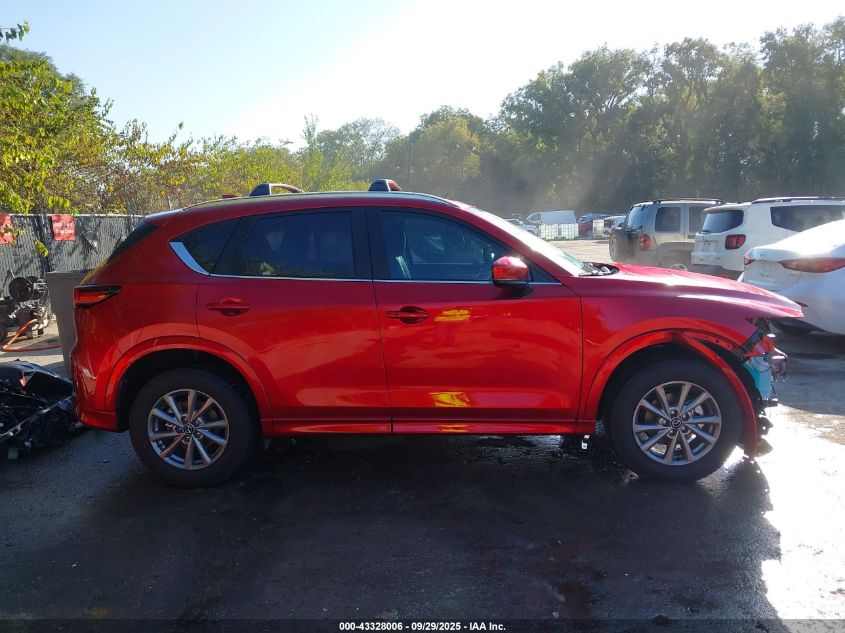 2025 Mazda Cx-5 2.5 S Preferred VIN: JM3KFBCM5S0689545 Lot: 43328006