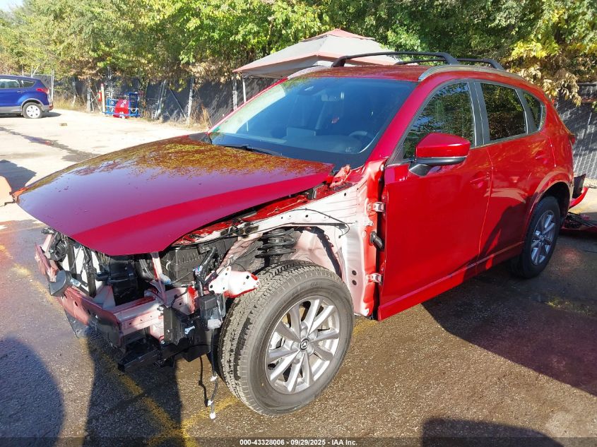 2025 Mazda Cx-5 2.5 S Preferred VIN: JM3KFBCM5S0689545 Lot: 43328006