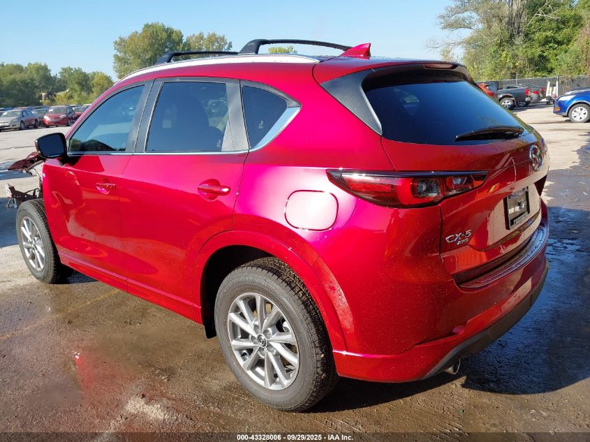 2025 Mazda Cx-5 2.5 S Preferred VIN: JM3KFBCM5S0689545 Lot: 43328006