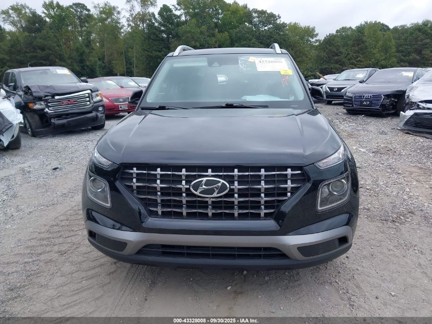 2022 Hyundai Venue Sel VIN: KMHRC8A38NU193838 Lot: 43328008