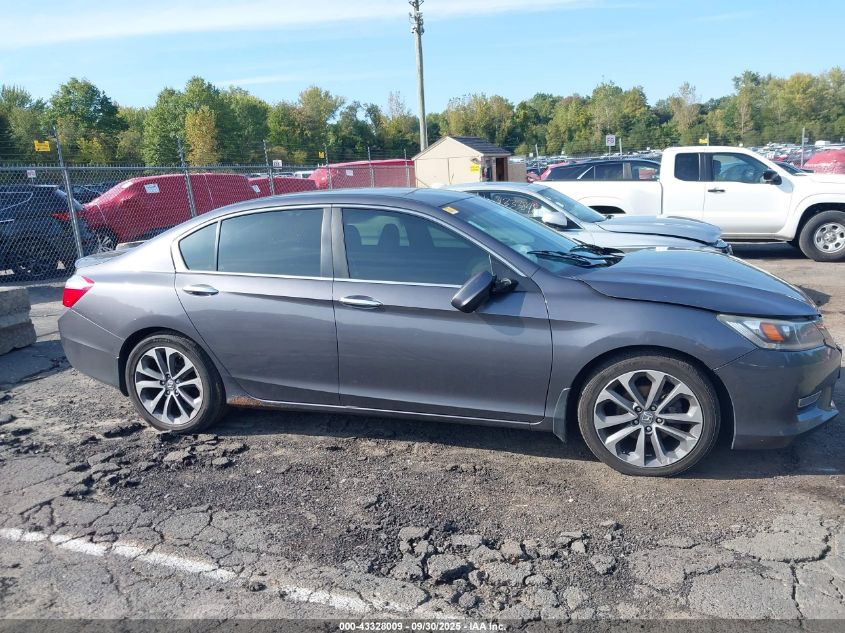 2013 Honda Accord Sdn Sport VIN: 1HGCR2E52DA121911 Lot: 43328009