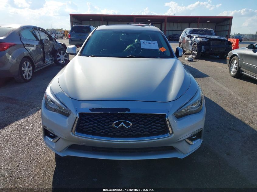 2020 Infiniti Q50 Luxe VIN: JN1EV7AP2LM205881 Lot: 43328055