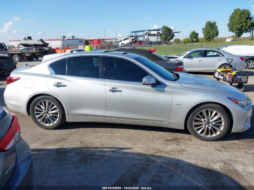 2020 Infiniti Q50 Luxe VIN: JN1EV7AP2LM205881 Lot: 43328055