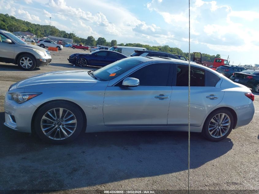 2020 Infiniti Q50 Luxe VIN: JN1EV7AP2LM205881 Lot: 43328055