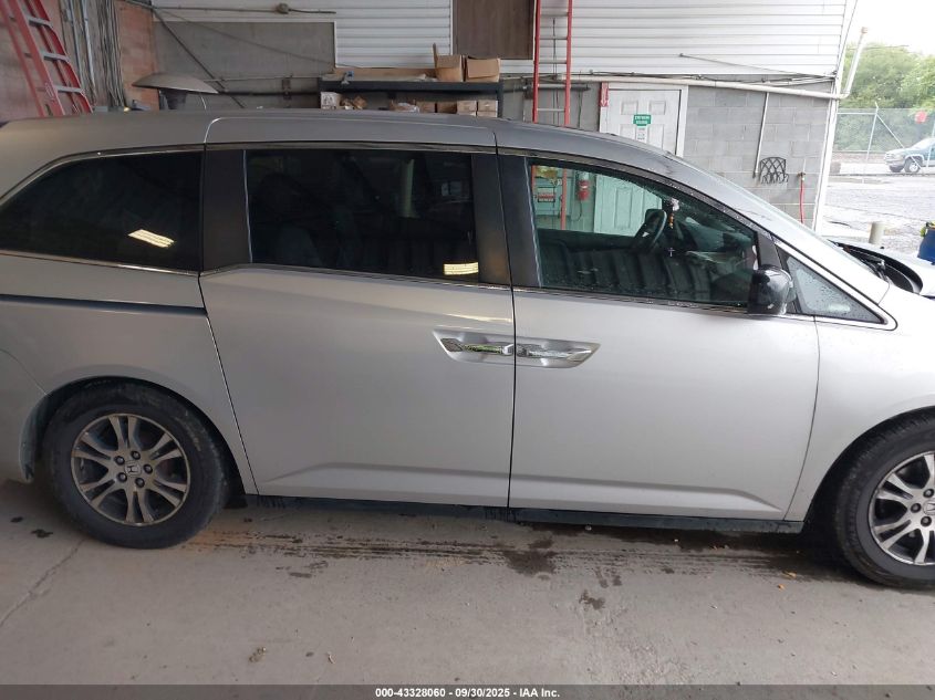 2013 Honda Odyssey Ex-L VIN: 5FNRL5H60DB060680 Lot: 43328060