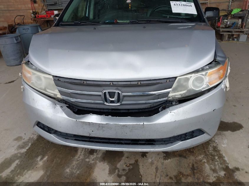 2013 Honda Odyssey Ex-L VIN: 5FNRL5H60DB060680 Lot: 43328060