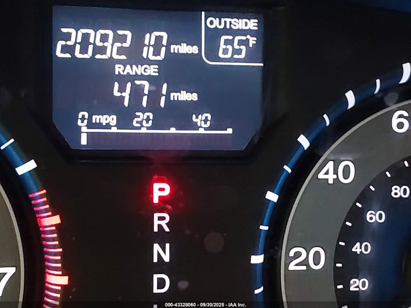 2013 Honda Odyssey Ex-L VIN: 5FNRL5H60DB060680 Lot: 43328060