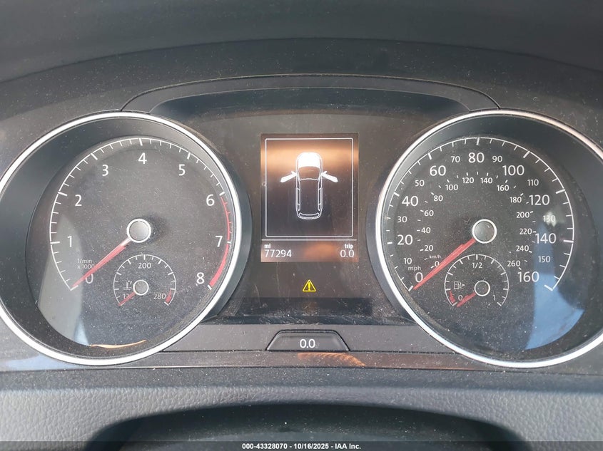 2019 Volkswagen Golf Sportwagen 1.4T S/1.4T Se VIN: 3VWY57AU0KM510571 Lot: 43328070