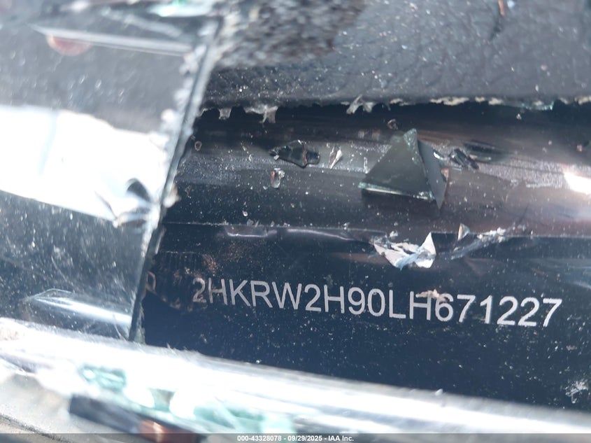 2020 HONDA CR-V AWD TOURING - 2HKRW2H90LH671227
