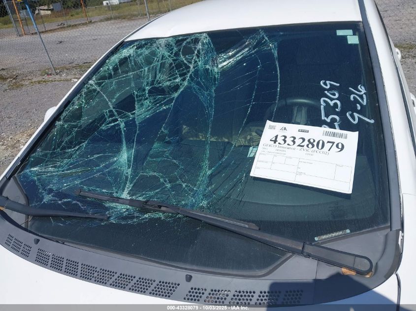 2011 Honda Civic Lx VIN: 19XFA1F57BE025309 Lot: 43328079