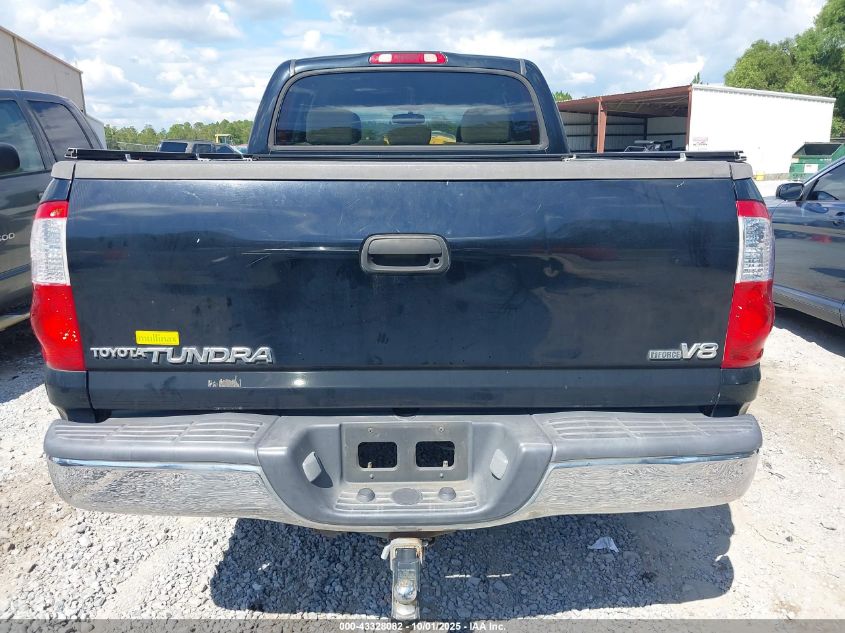 2006 Toyota Tundra Sr5 V8 VIN: 5TBET34116S555247 Lot: 43328082