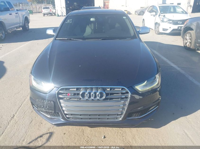 2013 Audi S4 3.0T Premium Plus VIN: WAUBGAFL6DA150736 Lot: 43328099