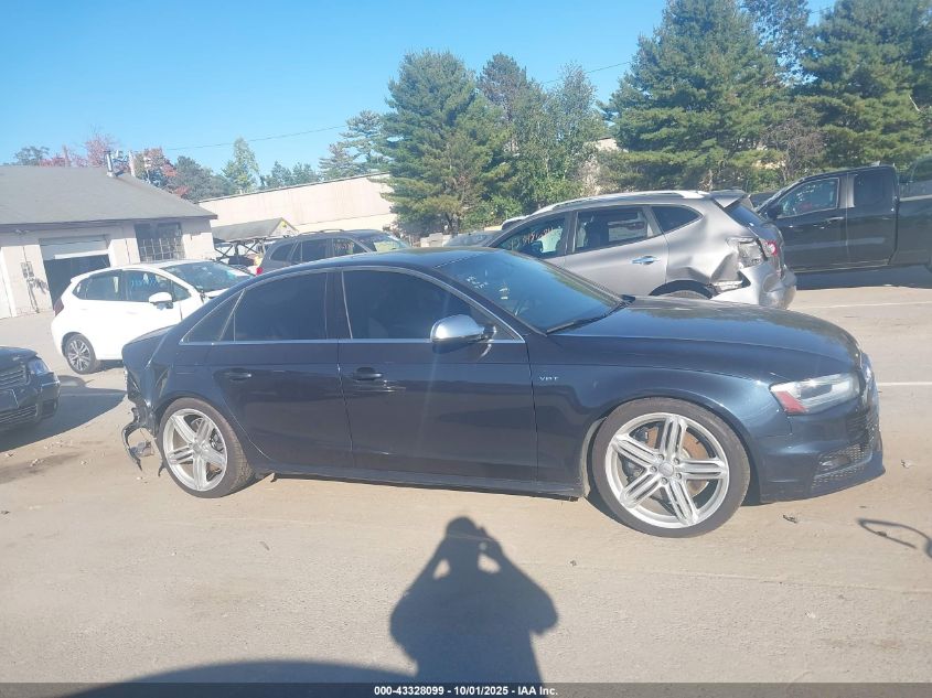 2013 Audi S4 3.0T Premium Plus VIN: WAUBGAFL6DA150736 Lot: 43328099