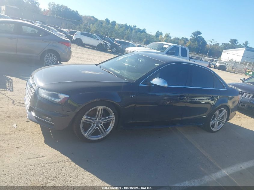 2013 Audi S4 3.0T Premium Plus VIN: WAUBGAFL6DA150736 Lot: 43328099