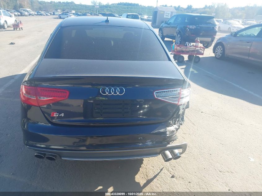 2013 Audi S4 3.0T Premium Plus VIN: WAUBGAFL6DA150736 Lot: 43328099